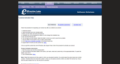 Desktop Screenshot of license.epractizelabs.com